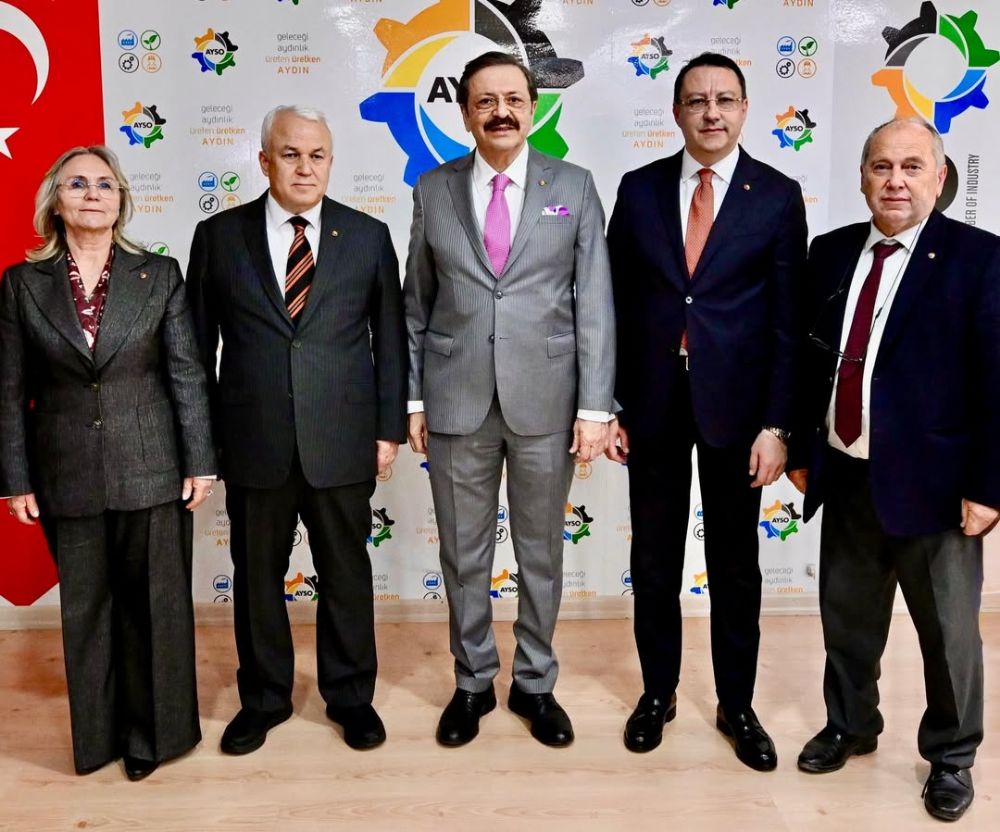 TOBB BA�KANI M. R�FAT H�SARCIKLIO�LU'NUN AYDIN Z�YARET�