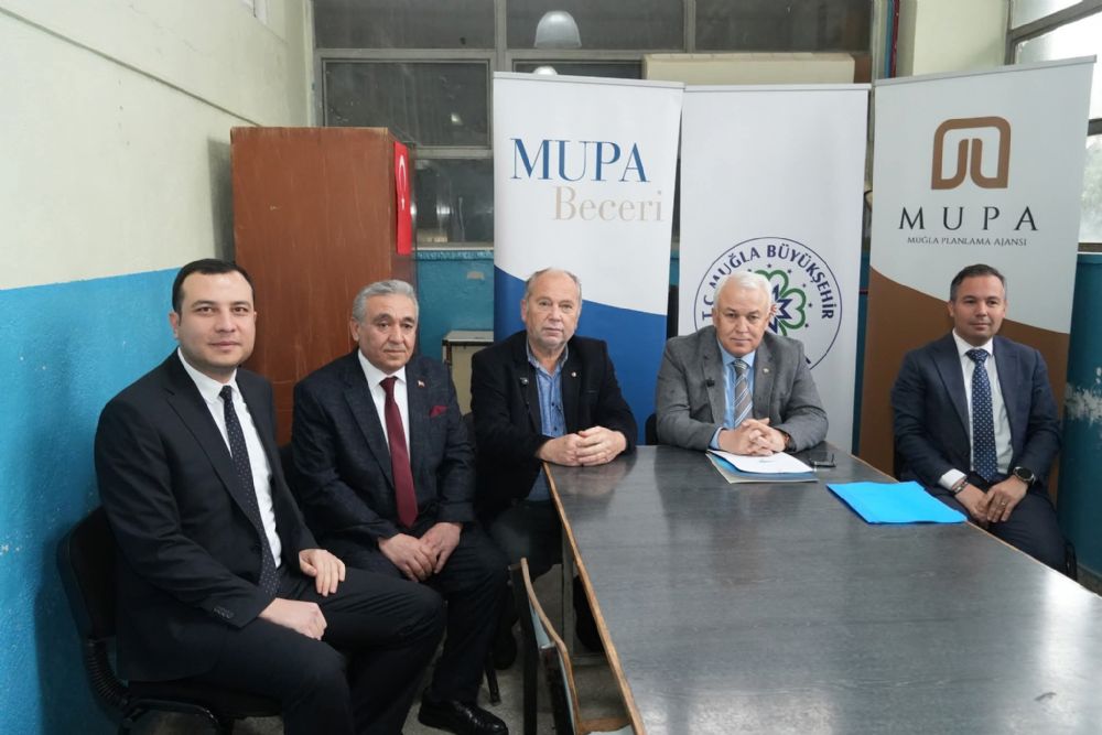 MUPA Beceri Projesi kapsam�nda ��rencilerle bulu�ma